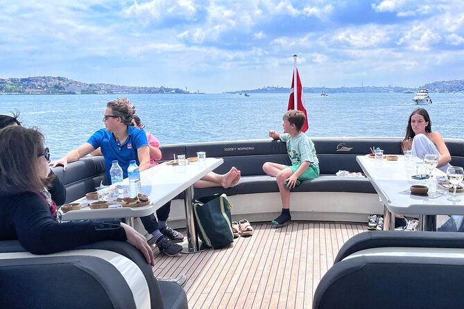 Luxury Bosphorus Yacht Tour – Asian Side Stop & Exploration - Asian-side sights on the return route