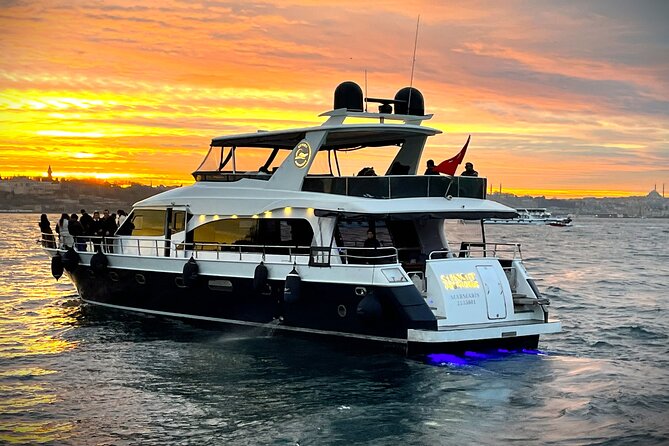 Luxury Sunset Yacht Cruise on the Bosphorus – Refresh & Relax - Kabataş and the first look at both shores