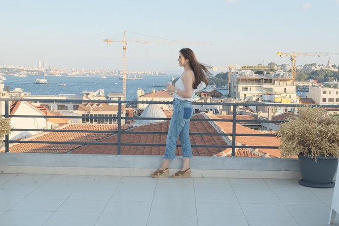 Once in a lifetime Experience: Turkish Marbling Art - The rooftop break while your artwork dries