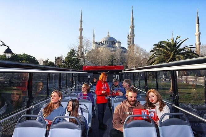 Open-Top Hop-on Hop-off Sightseeing Bus Tour in Istanbul - Beşiktaş Bazaar and the route back toward Taksim
