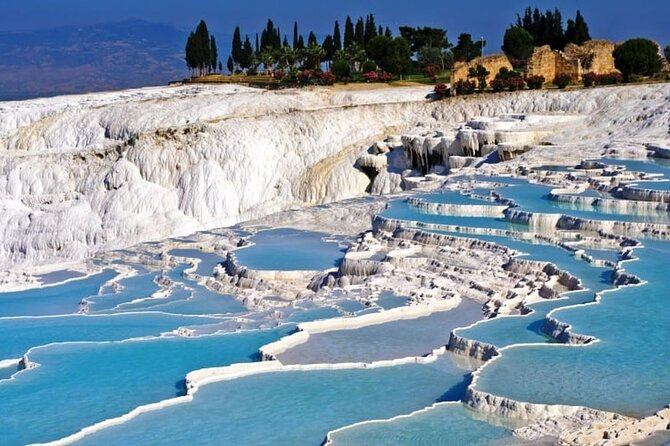 Pamukkale Guided one day Tour , from Denizli airport or Pamukkale hotels - Shared transport and airport timing
