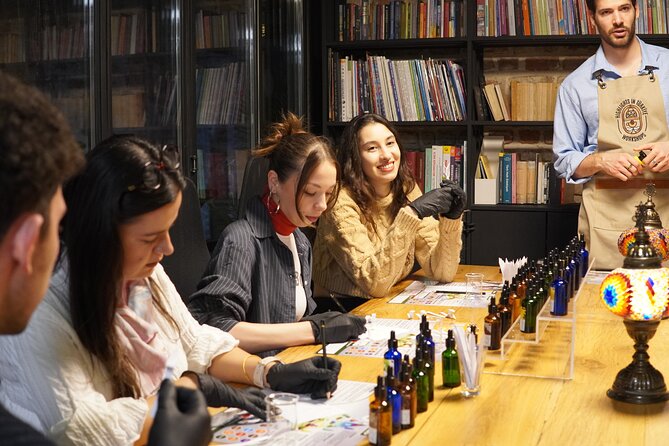 Perfume Making Workshop in a Stylish Galata Atelier in Istanbul - Tea, Turkish delight, and a relaxed atelier mood