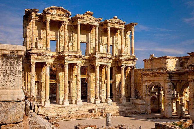Private Day Trip from Istanbul to Ephesus and House of Virgin Mary - Walking downhill through ancient Ephesus