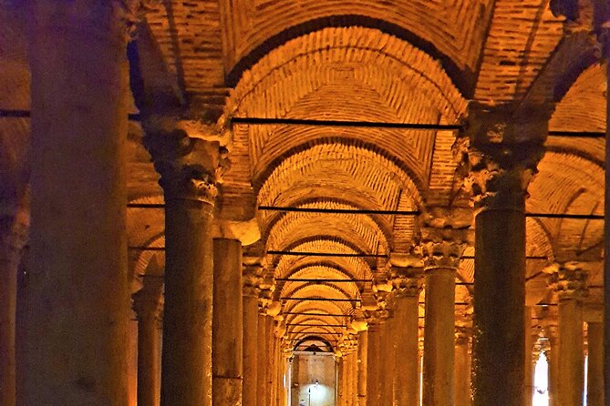 Private Guided "Energy of Istanbul-Skip the Ticket Line" Tour - The Basilica Cistern and its 336 columns