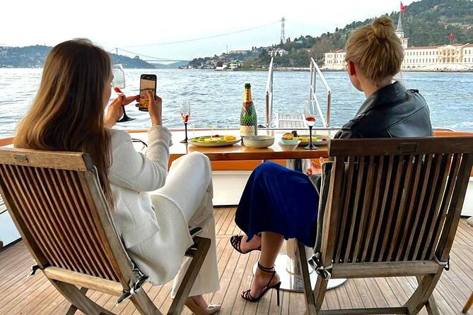 Private Yacht Cruise on The Bosphorus in Istanbul - Galata Tower and the mouth of the Golden Horn