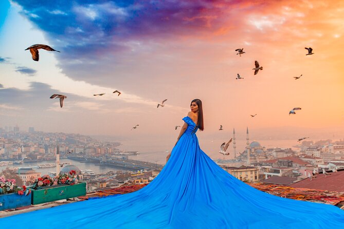 Rooftop Flying Dress Photo Shoot in Istanbul - Key points at a glance