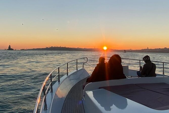 Scenic Bosphorus Sunset Cruise – 2.5 Hours of Luxury & Views - Dolmabahçe Mosque and the Palace Shore