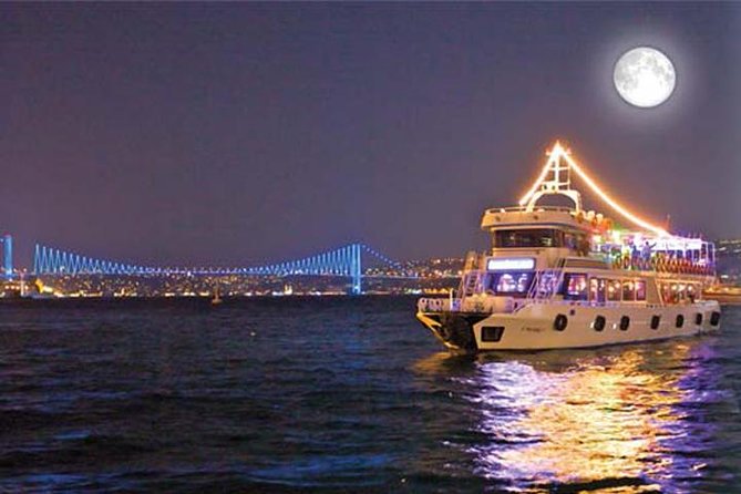 Stage Front Bosphorus Dinner Cruise with Pickup & Drinks included - What the $81.32 Price Really Covers