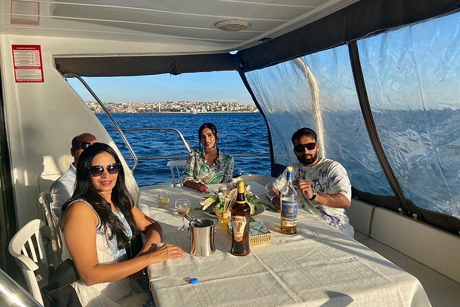 Sunset Bosphorus Yacht Tour in Istanbul - Snacks, music, and the mood on board