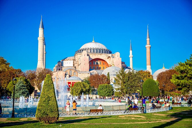 Topkapi Palace with Harem and Blue Mosque Guided Tour - The Blue Mosque in about one hour