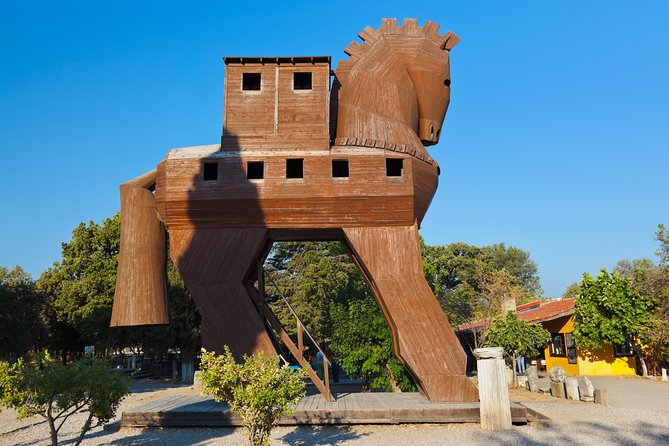 Troy Full-Day Guided Tour incl. Transfer, Ferry Tickets w/Lunch - Walking through Troy’s excavation layers