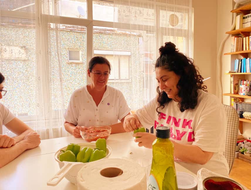 Turkish Cooking Course - Home Cooking Class in Istanbul - Lunch at noon or dinner at 5pm
