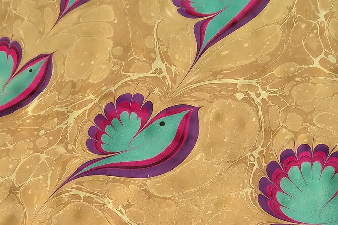 Turkish Marbling Paper Art Workshop - A hands-on way to meet Turkish Ebru
