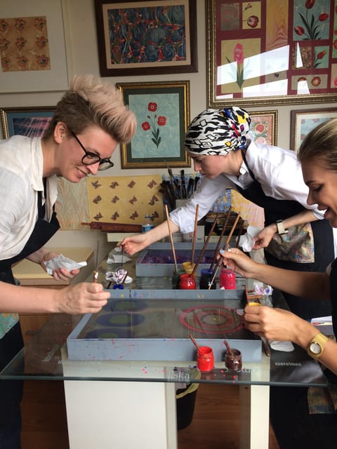 Turkish Marbling Paper Ebru Art Workshop - Key points before you book