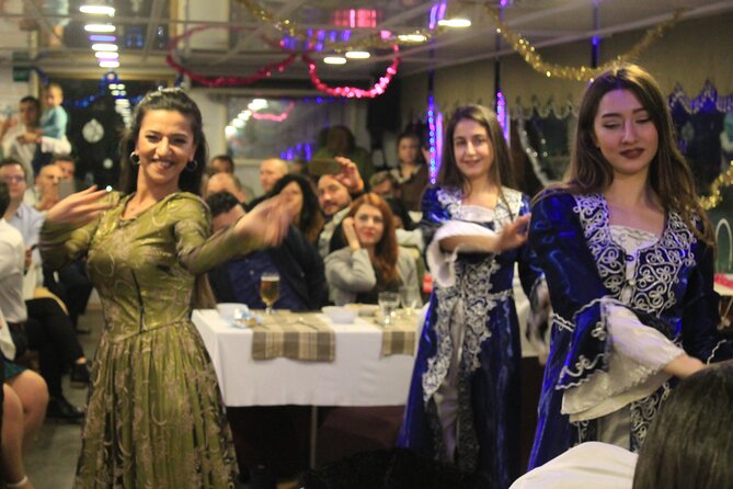 Turkish Night on the Bosphorus - Passing beneath the Bosphorus Bridge